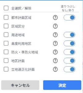 国交省の都市計画情報
